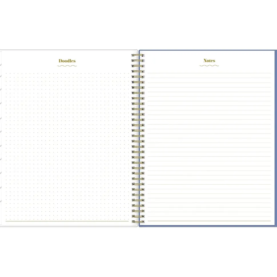 2024-2025 Blue Sky The House That Lars Built Penny's Floral Quilt 8.5" x 11" Academic Weekly & Monthly Planner, Plastic Cover