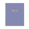 2024-2025 Blue Sky The House That Lars Built Mystic Violet 8.5" x 11" Academic Weekly & Monthly Planner, Plastic Cover