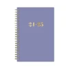 2024-2025 Blue Sky The House That Lars Built Mystic Violet 5" x 8" Academic Weekly & Monthly Planner, Plastic Cover