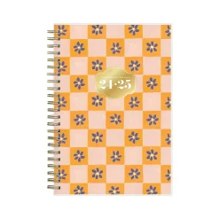 2024-2025 Blue Sky The House That Lars Built Penny's Floral Quilt 5" x 8" Academic Weekly & Monthly Planner, Plastic Cover