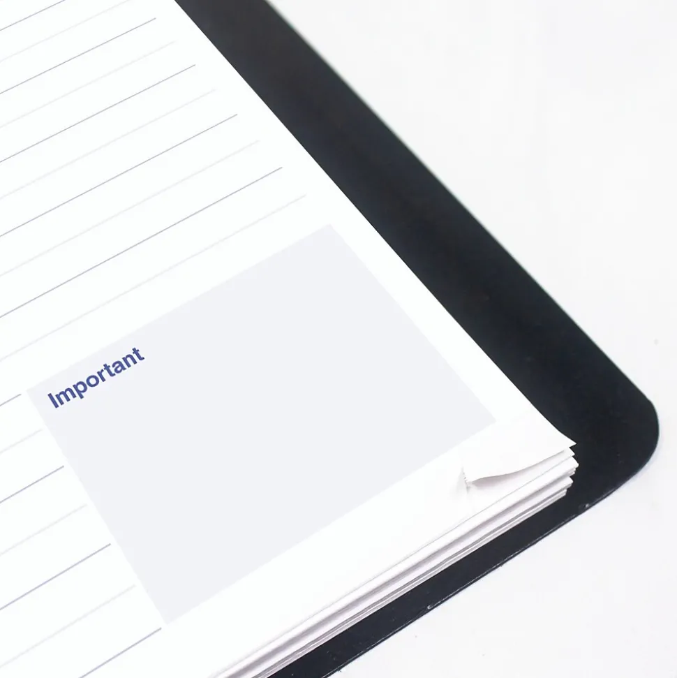 2025 Blueline Plan & Link 5" x 8" Daily Appointment Book, Faux Leather Cover, Black (C1504W.81)