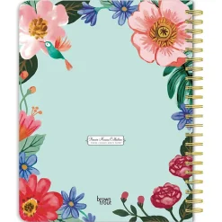 2025 BrownTrout Bonnie Marcus 6" x 7.75" Weekly Desk Planner, Paper Cover, Multicolored (9781975479435)