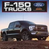 2025 BrownTrout Ford F150 Trucks OFFICIAL 12" x 24" Monthly Square Wall Calendar (9781975479725)