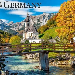 2025 BrownTrout Germany 12" x 12" Monthly Wall Calendar (9781975478056)