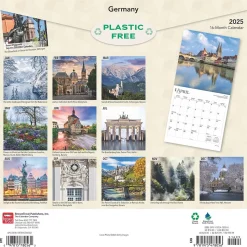 2025 BrownTrout Germany 12" x 12" Monthly Wall Calendar (9781975478056)