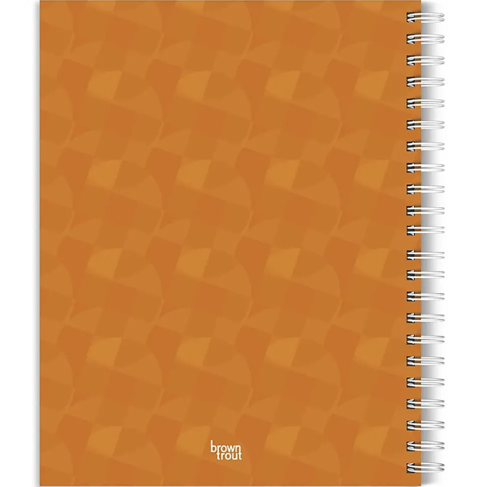 2025 BrownTrout Golden Retrievers 6" x 7.75" Weekly Engagement Planner, Paper Cover, Multicolored (9781975473150)