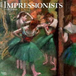 2025 BrownTrout Impressionists 12" x 12" Monthly Wall Calendar (9781975474942)
