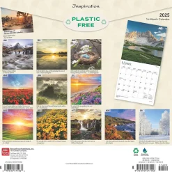 2025 BrownTrout Inspiration 12" x 12" Monthly Wall Calendar (9781975477196)