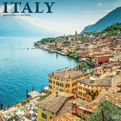 2025 BrownTrout Italy 12" x 12" Monthly Wall Calendar (9781975477219)
