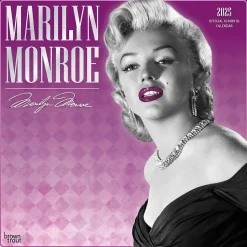 2025 BrownTrout Marilyn Monroe 12" x 12" Monthly Wall Calendar (9781975479657)