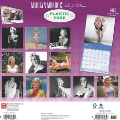 2025 BrownTrout Marilyn Monroe 12" x 12" Monthly Wall Calendar (9781975479657)