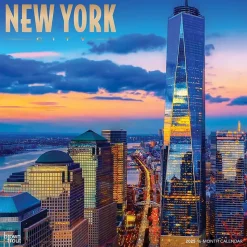 2025 BrownTrout New York City 12" x 12" Monthly Square Wall Calendar (9781975477462)