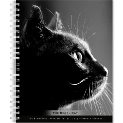 2025 BrownTrout Portrait Series: The Regal Cat 6" x 7.75" Weekly Engagement Planner, Paper Cover, Multicolored (9781975473211)