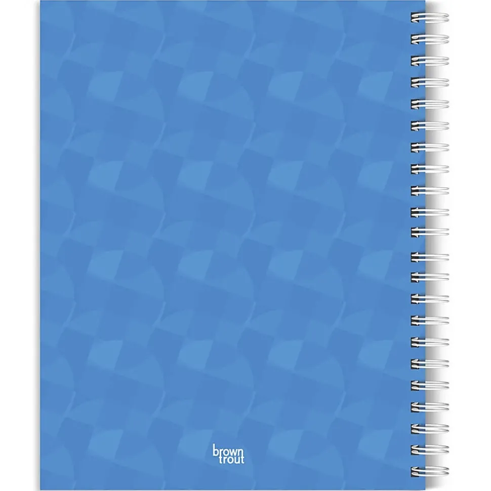 2025 BrownTrout Tropical Islands 6" x 7.75" Weekly Engagement Planner, Paper Cover, Multicolored (9781975473266)