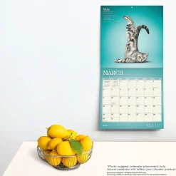 2025 BrownTrout Yoga Cats 12