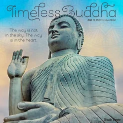 2025 Brush Dance Timeless Buddha 12" x 12" Monthly Wall Calendar (9781975478674)