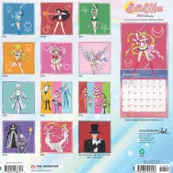 2025 Cal Ink Sailor Moon 12" x 12" Monthly Wall Calendar (9781645916918)