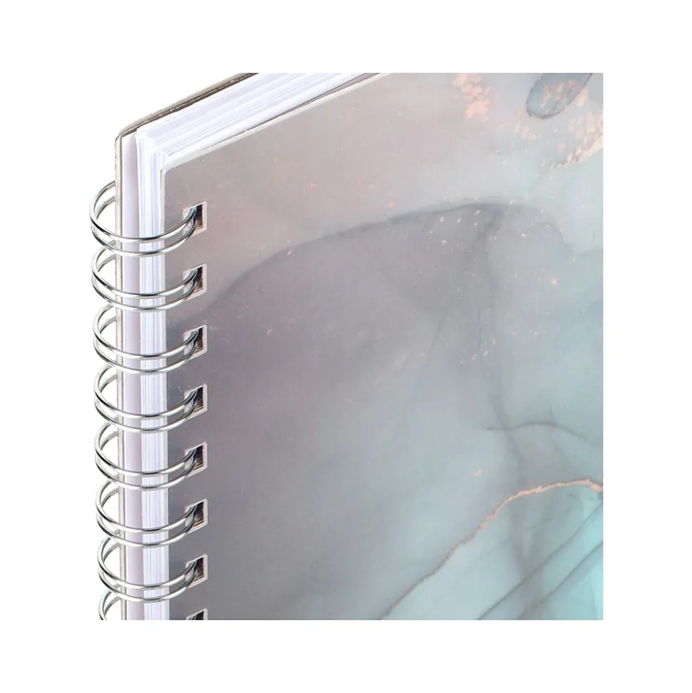 2025 Cambridge Glacier 8.5" x 11" Weekly & Monthly Planner, Poly Cover, Blue/Gray (1727-905-25)
