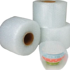 3/16" Cohesive Bubble Rolls, 12" x 300', 4/Case