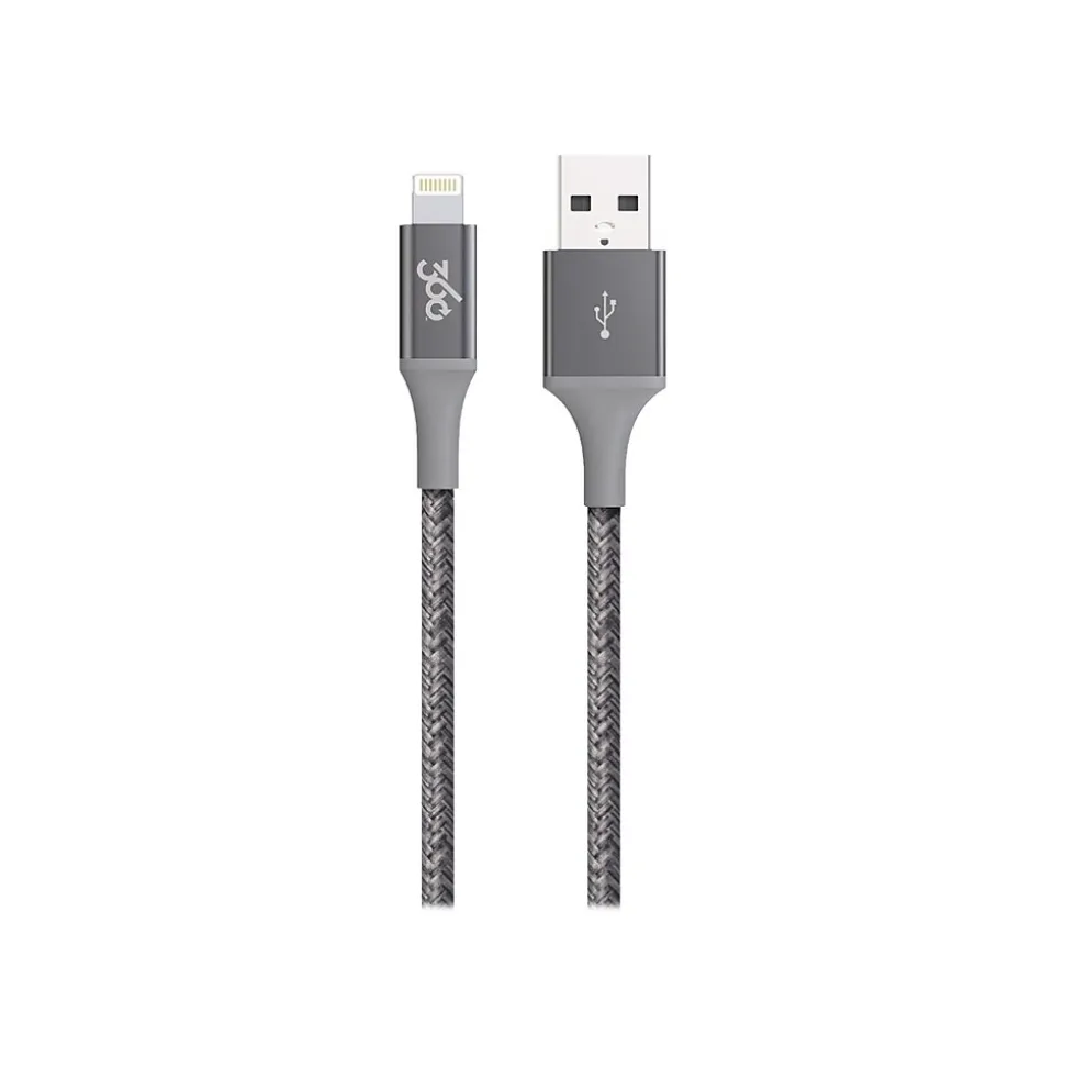 360 Electrical Authentic Collection Lightning to USB for iPhone/iPad/iPod Touch, Charcoal (360650-CH)