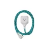 360 Electrical Habitat + USB Harmony Collection 6' Extension Cord, 3-Outlet, Mint Julep (360468-8CA4ESC1)