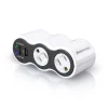 360 Electrical PowerCurve 2 Outlet Rotatable, 306 Joules (36053)
