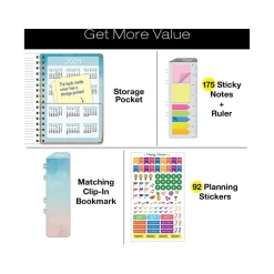 2024-2025 Excello Global Products Blue Pink Gradient 5.5