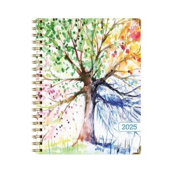 2025 Global Printed Products 8.5" x 11" Weekly & Monthly Planner, Paper Cover, Multicolor (SPLS25-8511-20)