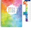 2024-2025 Global Printed Products 8.5" x 11" Academic Year Planner, Paper Cover, Multicolor (AY24EM851103-CP)