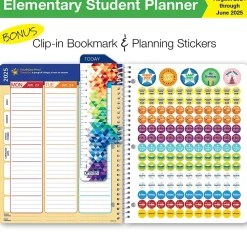 2024-2025 Global Printed Products 8.5" x 11" Academic Year Planner, Paper Cover, Multicolor (AY24EM851103-CP)