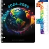 2024-2025 Global Printed Products 8.5" x 11" Academic Year Planner, Paper Cover, Multicolor (AY24SB851101-CP)