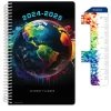 2024-2025 Global Printed Products 5.5" x 8.5" Academic Year Planner, Paper Cover, Multicolor (AY24SB558501-CP)