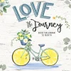 2025 Hopper Studios Love The Journey 12" x 24" Monthly Square Wall Calendar (9781773728179)
