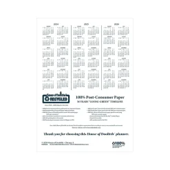 2024-2025 House of Doolittle 8.5