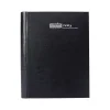 2025 House of Doolittle 8.5" x 11" Daily 4-Person Group Practice Planner, Faux Leather Cover, Black (28292-25)