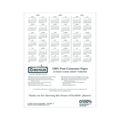 2025 House of Doolittle 8.5