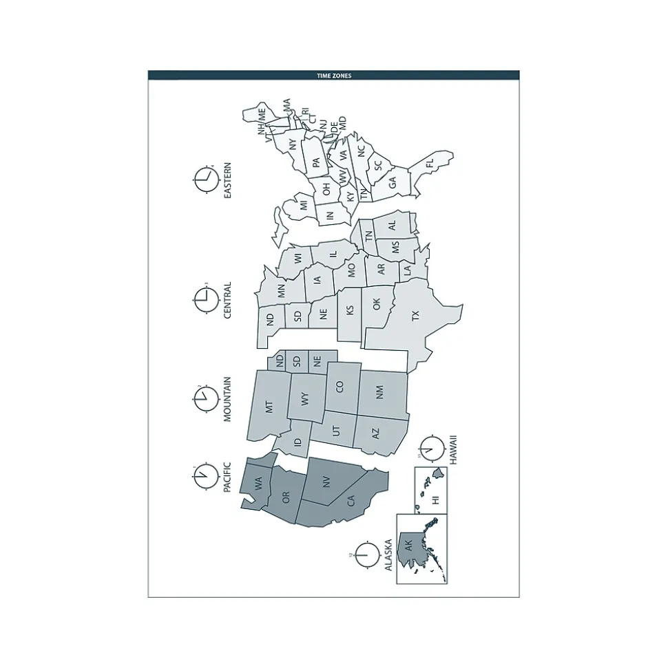 2025 House of Doolittle 5" x 8" Weekly Appointment Book, Leatherette Cover, Black (27802-25)