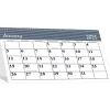 2025 House of Doolittle Bar Harbor 7" x 4.25" Monthly Desk Calendar, White/Blue (3679-25)