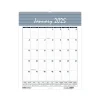 2025 House of Doolittle Bar Harbor 22" x 31" Monthly Wall Calendar, White/Blue (334-25)