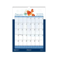 2025 House of Doolittle Seasonal Holiday Depictions 12" x 12" Monthly Wall Calendar (338-25)