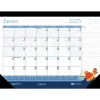 2025 House of Doolittle Seasonal Holiday Depictions 18.5" x 13" Monthly Desk Pad Calendar (1396-25)