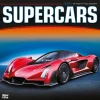 2025 Motor Club Supercars 12" x 12" Monthly Square Wall Calendar (9781975477844)