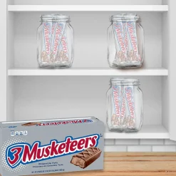 3 Musketeers Chocolate Candy Bars, 1.92 oz, 36/Pack (MMM42208)