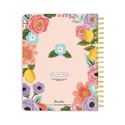 2024-2025 Plato Bonnie Marcus OFFICIAL 6" x 7.75" Academic & Calendar Weekly Planner, Paperboard Cover, Multicolor