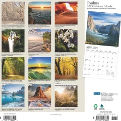 2025 Plato Psalms 12" x 24" Monthly Square Wall Calendar (9781975478841)