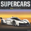 2025 Plato Supercars 12" x 12" Monthly Wall Calendar (9781975480776)
