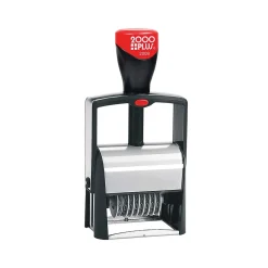 2000 Plus Classic Line 2008 Numbering Stamp, "8-Band", Black Ink (011235)