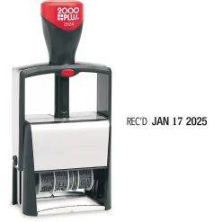 2000 PLUS Classic Line Dater, Black Ink (011227)