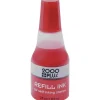 2000 Plus Ink Refills for Self-Inking Stamp Pads, Red, 24/Carton (032960-CT)