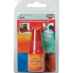 2000 Plus Ink Refills for Self-Inking Stamp Pads, Red, 24/Carton (032960-CT)
